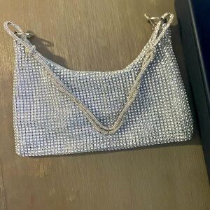 Rhinestone mini purse